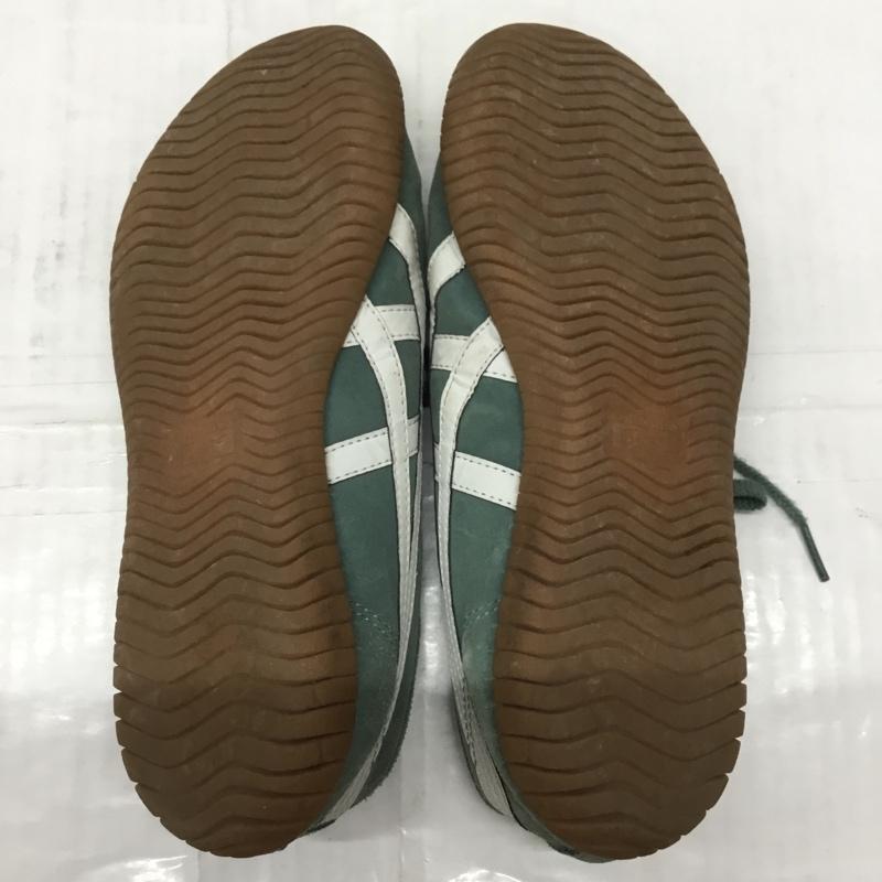 オニツカタイガー ONITSUKA TIGER スニーカー スニーカー 1183A085 ツナヒキ 27cm 27.0cm ロゴ、文字 薄緑 / ライトグリーン / X 白 / ホワイト /  メンズ USED 古着 中古 10107566