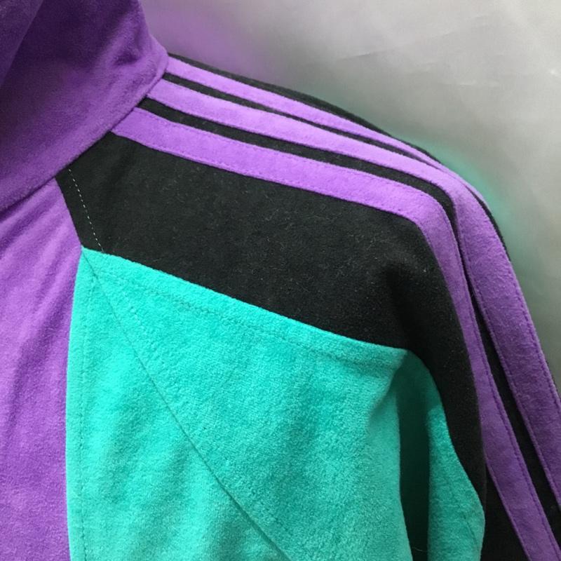 アディダス adidas ジャケット、上着 ジャンパー、ブルゾン ジップアップジャケット ジャンパー ジャケット カジュアルジャケット 古着 80s ハンガリー製 ロゴ、文字 マルチカラー / マルチカラー /  メンズ USED 古着 中古 10115022