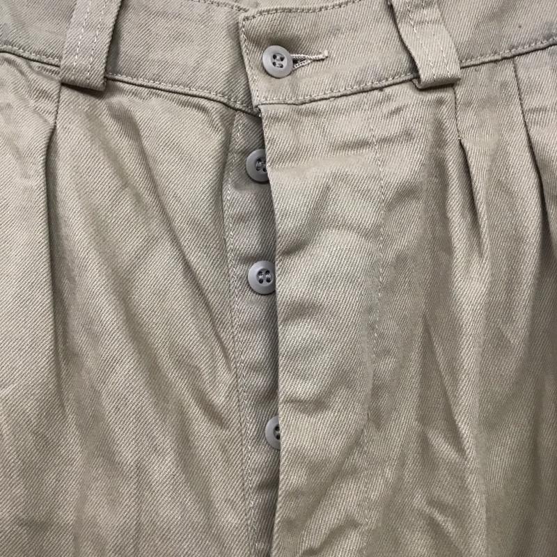 ミリタリー ミリタリー パンツ ワークパンツ、ペインターパンツ ワークパンツ ワイドパンツ ミリタリーパンツ フランス軍 M52 復刻 無地 ベージュ / ベージュ /  メンズ USED 古着 中古 10141638