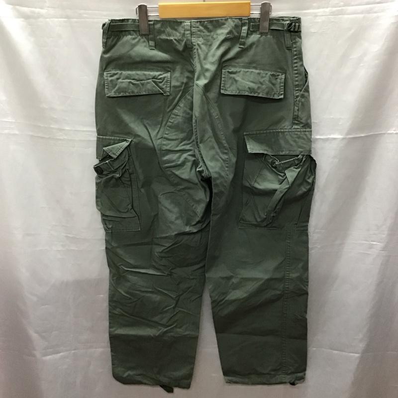 古着 USED パンツ ワークパンツ、ペインターパンツ ミリタリーパンツ ワイドパンツ カジュアルパンツ ストレートパンツ M 無地 カーキ / カーキ /  メンズ USED 古着 中古 10116208