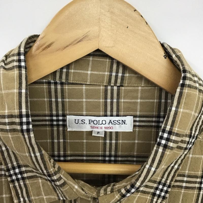 ユーエスポロアッスン U.S.POLO ASSN. シャツ、ブラウス 長袖 FREE チェック マルチカラー / マルチカラー /  レディース USED 古着 中古 10133800