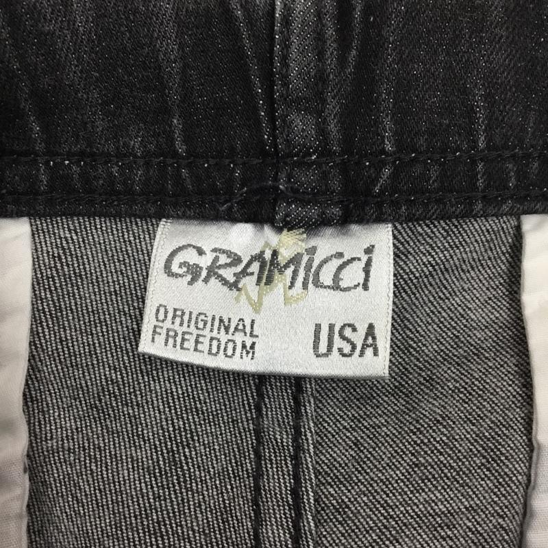 グラミチ GRAMICCI パンツ デニム、ジーンズ gmp-19f1190 デニムパンツ ストレッチパンツ カジュアルパンツ ナノユニバース S 無地 黒 / ブラック /  メンズ USED 古着 中古 10121114