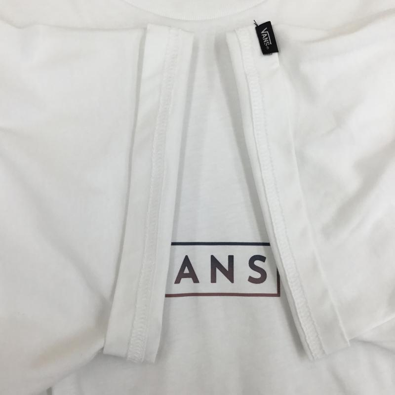 バンズ VANS Tシャツ 半袖 VN0A5E81WHT1 XL ロゴ、文字 白 / ホワイト /  メンズ USED 古着 中古 10134790