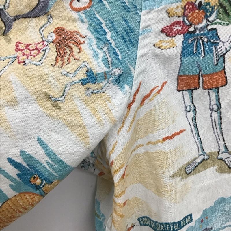 レインスプーナー reyn spooner シャツ、ブラウス 半袖 半袖シャツ プリントシャツ ポケットシャツ グレイトフルデッド XL プリント マルチカラー / マルチカラー /  メンズ USED 古着 中古 10130098