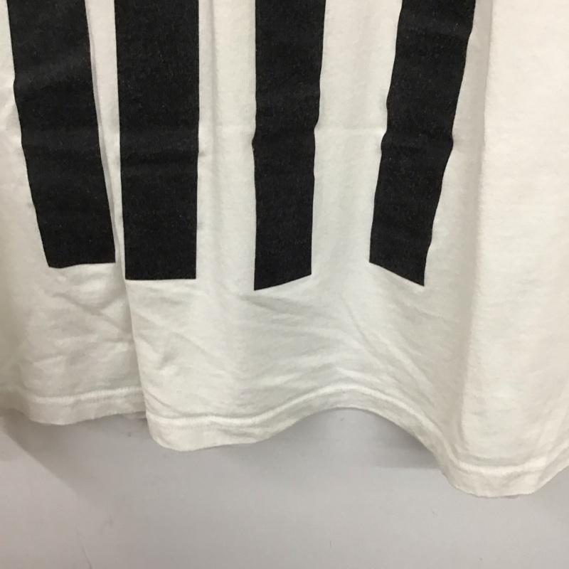 ステューシー STUSSY Tシャツ 半袖 半袖カットソー プリントTシャツ クルーネックカットソー XL プリント 白 / ホワイト /  メンズ USED 古着 中古 10132555