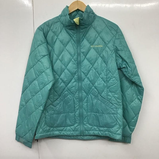 コロンビア Columbia ジャケット、上着 ジャケット、ブレザー M 無地 水色 / ライトブルー /  レディース USED 古着 中古 10130421