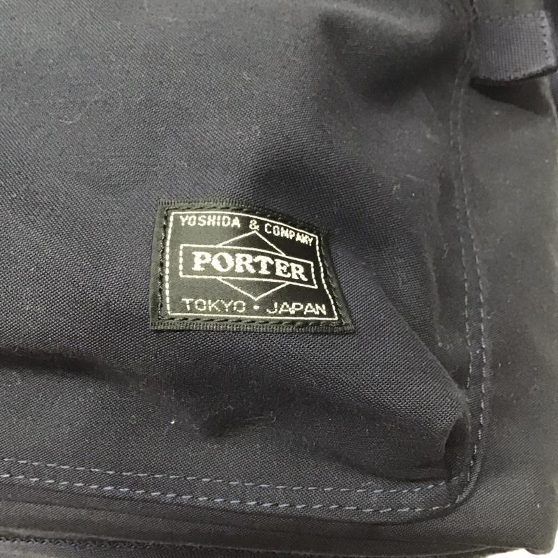 ポーター PORTER ショルダーバッグ ショルダーバッグ ロゴ、文字 紺 / ネイビー /  メンズ USED 古着 中古 10110948