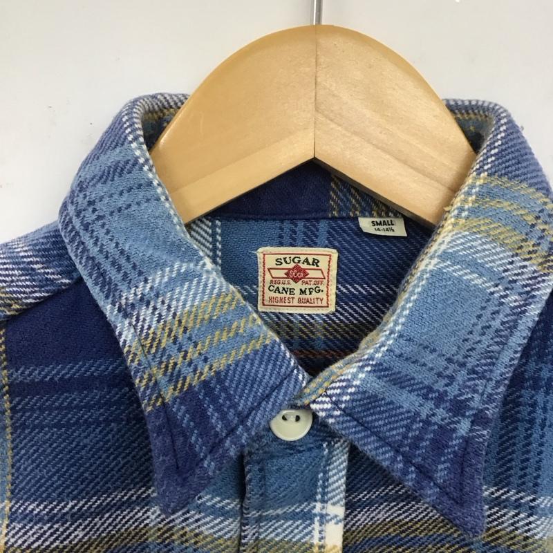 シュガーケーン SUGAR CANE シャツ、ブラウス 長袖 S チェック マルチカラー / マルチカラー /  メンズ USED 古着 中古 10126553