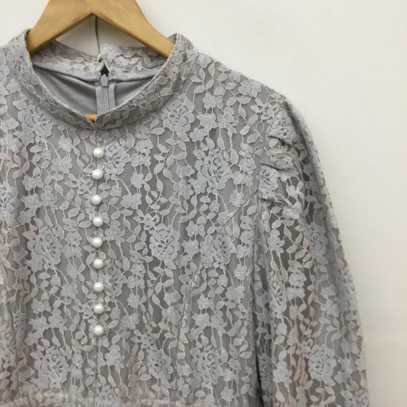 ユーズドクロージング used clothes ワンピース ロングスカート Acka エーシーケーエー　Acka83 2 総柄 X 花柄 灰 / グレー / X 青 / ブルー / X 桃 / ピンク /  レディース USED 古着 中古 10124391
