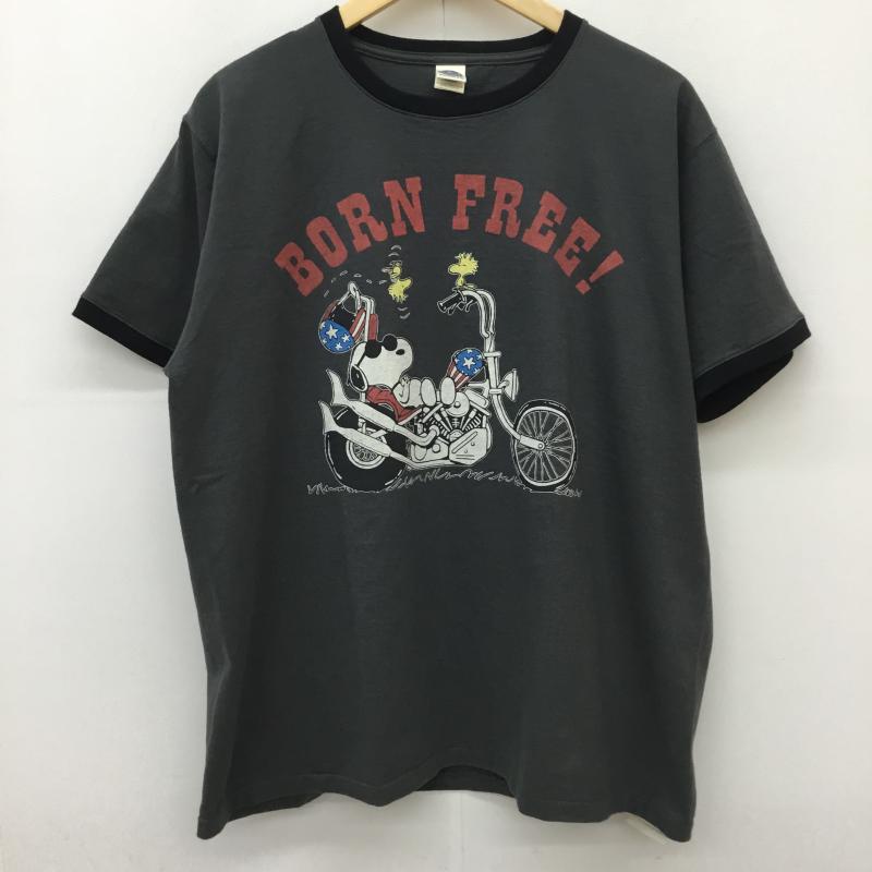 トイズマッコイ TOYS McCOY Tシャツ 半袖 PEANAUTS　スヌーピー XXL キャラクター カーキ / カーキ /  メンズ USED 古着 中古 10131962