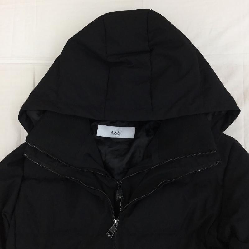 エーケーエム AKM ジャケット、上着 ダウンジャケット L 無地 黒 / ブラック /  メンズ USED 古着 中古 10140071