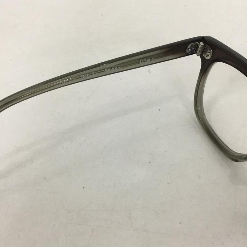 古着 USED めがね・サングラス めがね F9800 Z87-2 Smoke 145mm 無地 茶 / ブラウン / X カーキ / カーキ /  メンズ USED 古着 中古 10142123