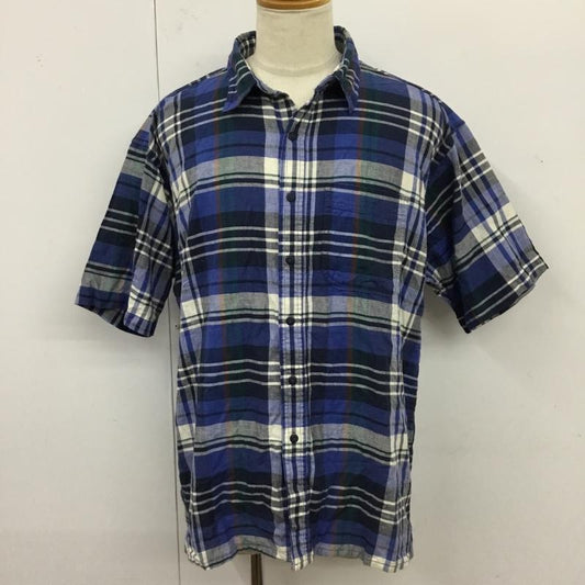 エルエルビーン L.L.Bean シャツ、ブラウス 半袖 COOL WEAVE コットン LL チェック マルチカラー / マルチカラー /  メンズ USED 古着 中古 10119758