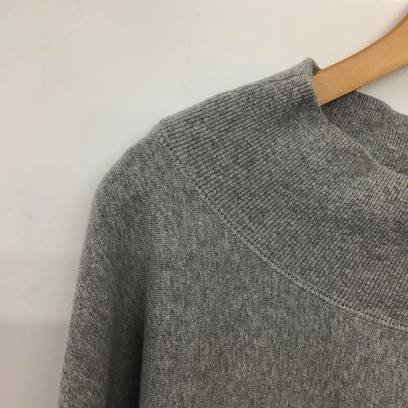 ジーナシス JEANASIS トレーナー 長袖 FREE 無地 灰 / グレー /  レディース USED 古着 中古 10138022