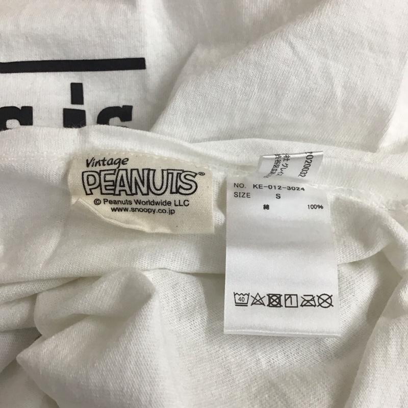 ケルティ KELTY Tシャツ 半袖 半袖カットソー プリントTシャツ クルーネックカットソー S プリント 白 / ホワイト /  メンズ USED 古着 中古 10112099