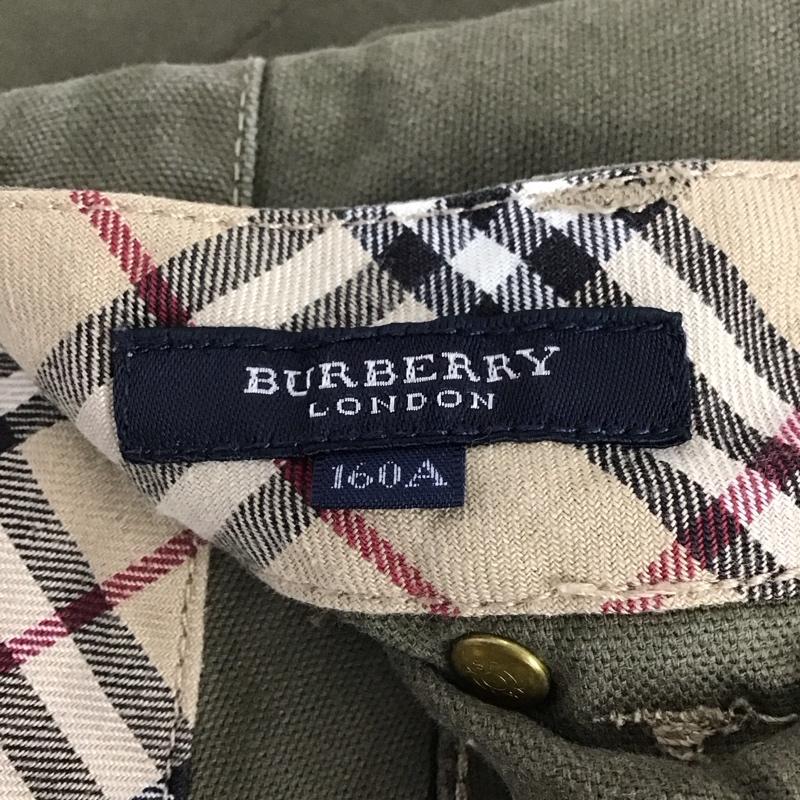 バーバリー BURBERRY パンツ ワークパンツ、ペインターパンツ BQ064-240-65 160A-160-66 ストレッチ 無地 カーキ / カーキ /  レディース USED 古着 中古 10133700