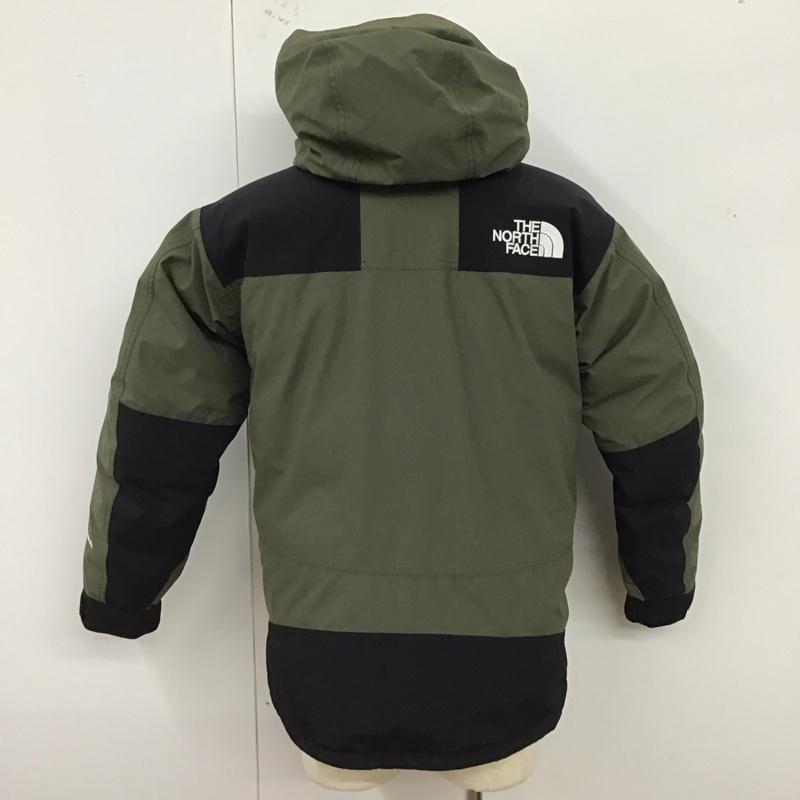 ザノースフェイス THE NORTH FACE ジャケット、上着 ダウンジャケット ND91930 マウンテンダウンジャケット S ロゴ、文字 カーキ / カーキ / X 黒 / ブラック /  メンズ USED 古着 中古 10123291