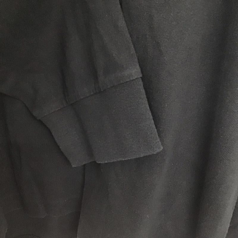 ベイプ BAPE カットソー 長袖 長袖カットソー 無地カットソー クルーネック XXL 無地 黒 / ブラック /  メンズ USED 古着 中古 10141411