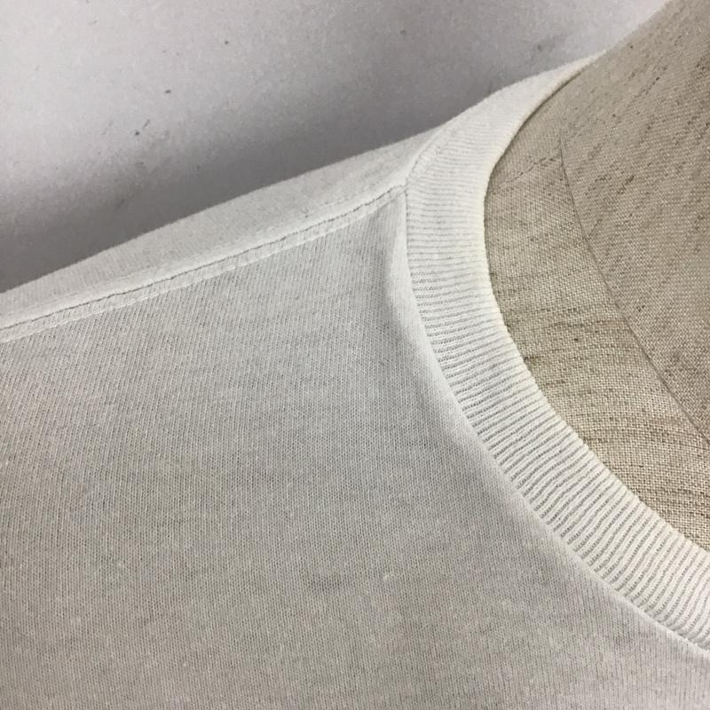 サンタクルーズ SANTA CRUZ Tシャツ 半袖 半袖Tシャツ プリントTシャツ クルーネックカットソー L プリント 白 / ホワイト /  メンズ USED 古着 中古 10124951