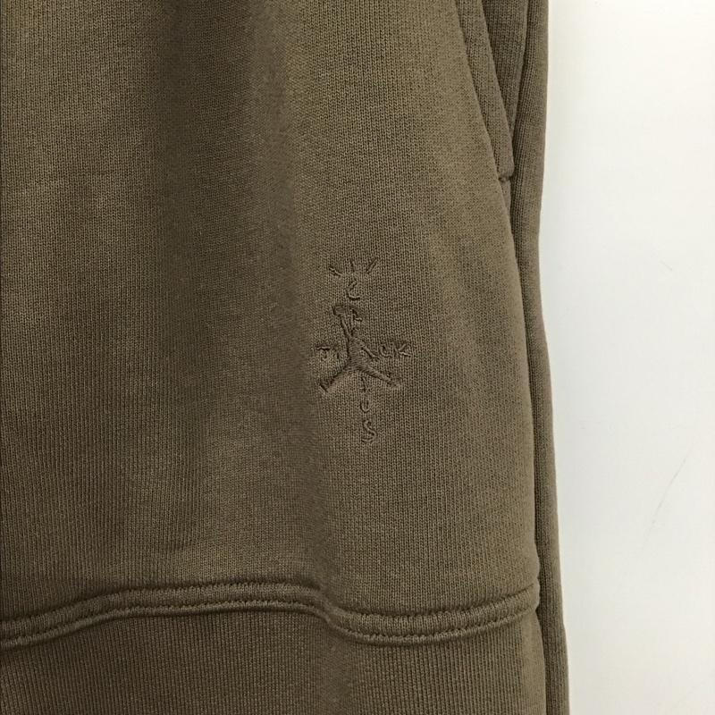 エアジョーダン AIR JORDAN パンツ ワークパンツ、ペインターパンツ dz5508-275 トラヴィススコット フリースパンツ ジャージ スウェットパンツ M ロゴ、文字 茶 / ブラウン /  メンズ USED 古着 中古 10133516