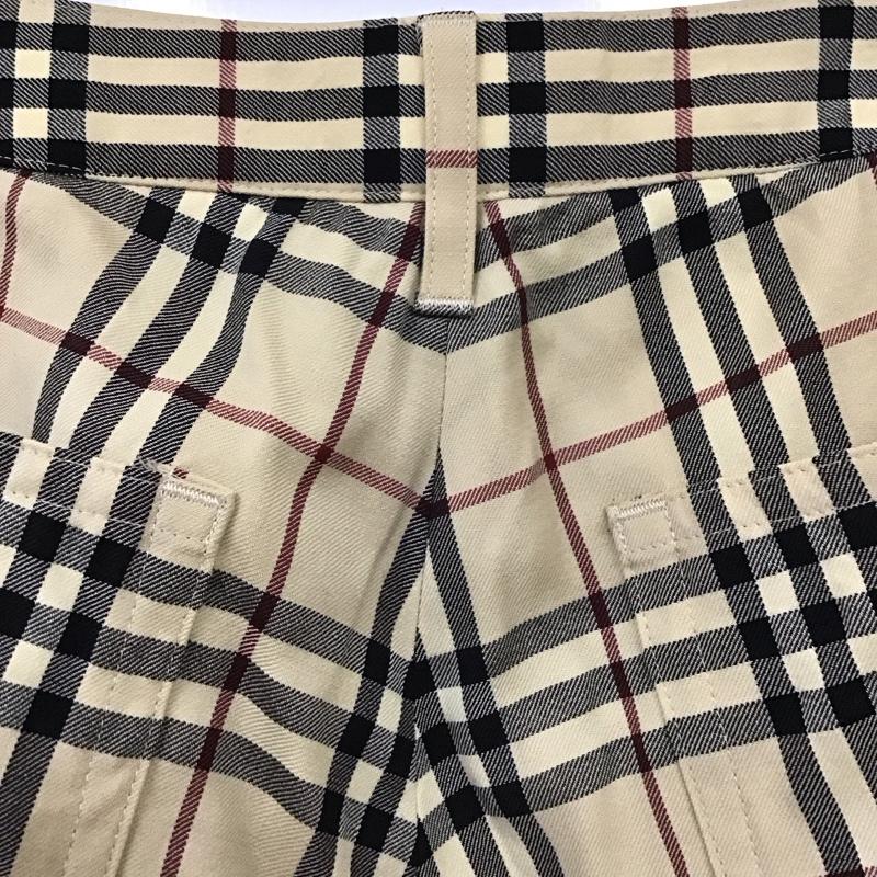 バーバリーロンドン Burberry London パンツ スラックス FQ025-038 ノバチェック ウール 40 40 チェック ベージュ / ベージュ / X 黒 / ブラック / X 赤 / レッド /  レディース USED 古着 中古 10116937