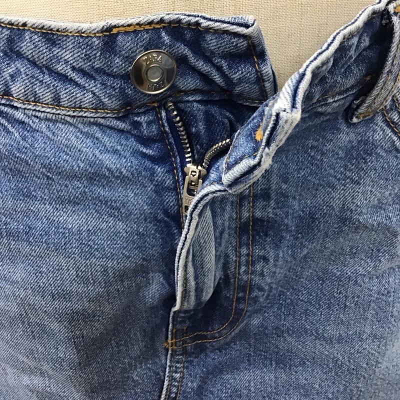 ザラ ZARA スカート ミニスカート デニムスカート ミニスカート カジュアルスカート S 無地 インディゴ / インディゴ /  レディース USED 古着 中古 10117949