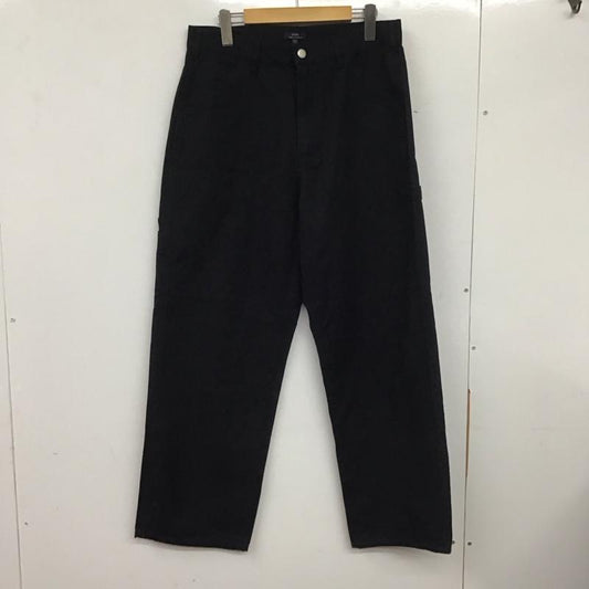 アイテムズ アーバンリサーチ ITEMS URBAN RESEARCH パンツ チノパン it25-14a024 パンツ ワークパンツ ペインターパンツ ワイドパンツ L 無地 紺 / ネイビー /  メンズ USED 古着 中古 10139019
