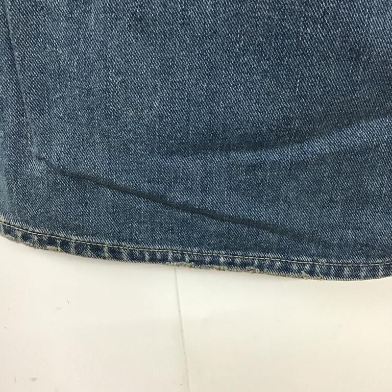 アベイシングエイプ A BATHING APE パンツ ショートパンツ デニムショートパンツ L 無地 水色 / ライトブルー /  メンズ USED 古着 中古 10113970