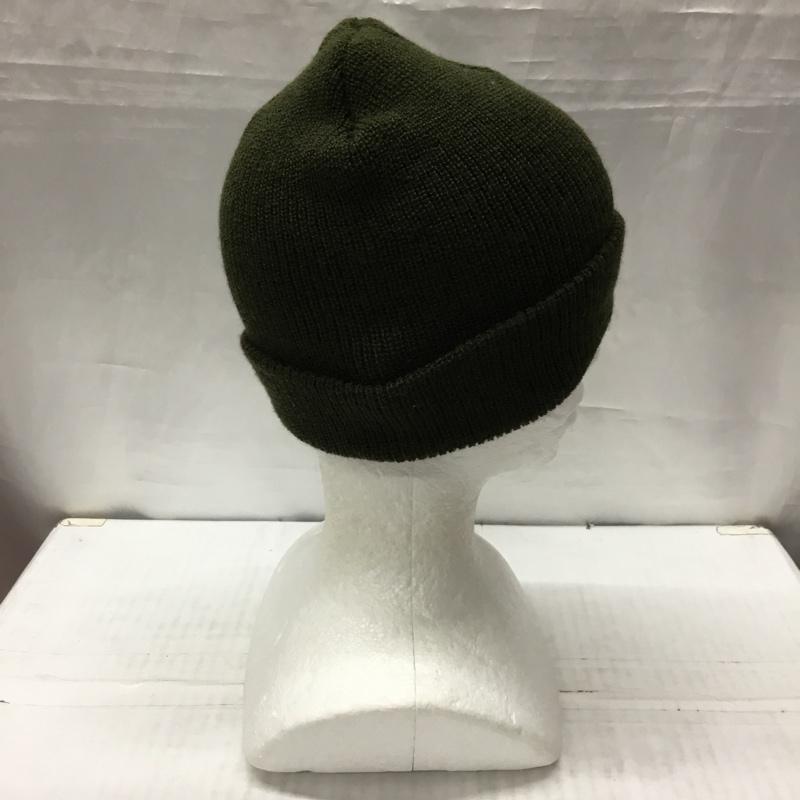 古着 USED 帽子 ニット帽 ウール ミリタリー 無地 カーキ / カーキ /  メンズ USED 古着 中古 10115254