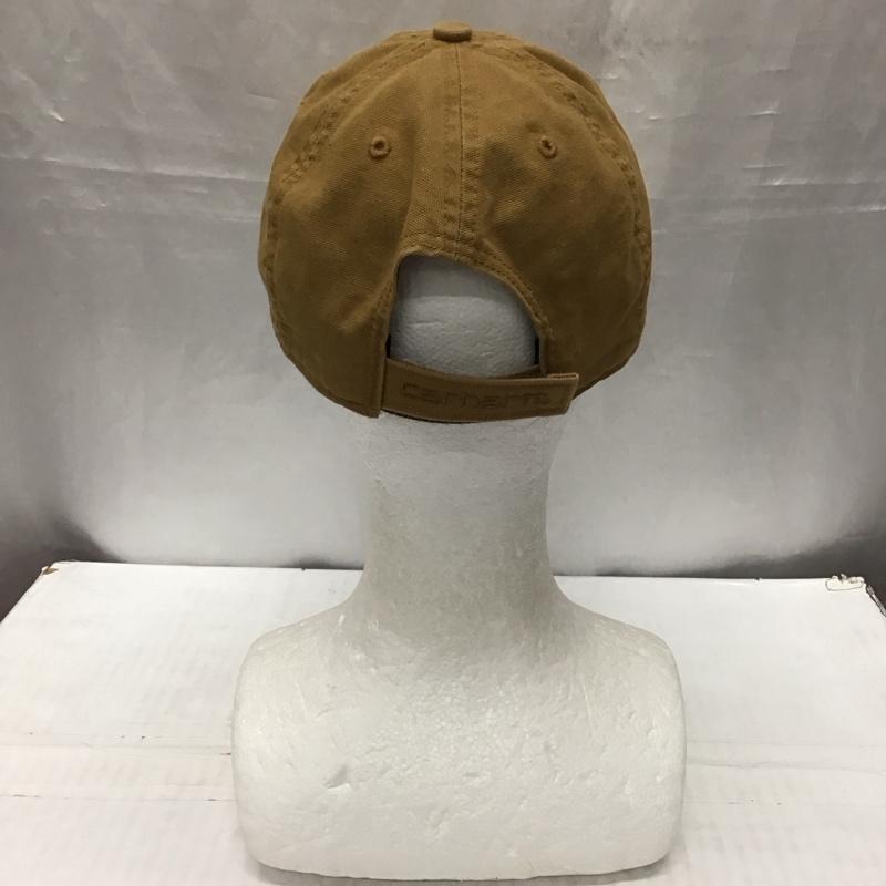 カーハート Carhartt 帽子 キャップ 100289 211 ODESSA CAP ロゴ、文字 茶 / ブラウン /  メンズ USED 古着 中古 10115065