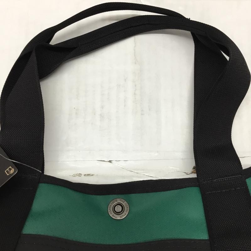 ザノースフェイス THE NORTH FACE トートバッグ トートバッグ NM82451 BCスタンダードトート タグ付き ロゴ、文字 黒 / ブラック / X 緑 / グリーン /  メンズ USED 古着 中古 10120739