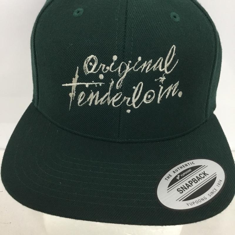 テンダーロイン TENDERLOIN 帽子 キャップ スナップバック ロゴ、文字 緑 / グリーン /  メンズ USED 古着 中古 10136957