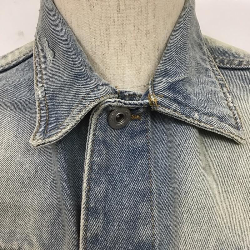 ザラメン ZARA MAN ジャケット、上着 ジャケット、ブレザー Gジャン デニムジャケット カラージャケット アウター S 無地 インディゴ / インディゴ /  メンズ USED 古着 中古 10106765