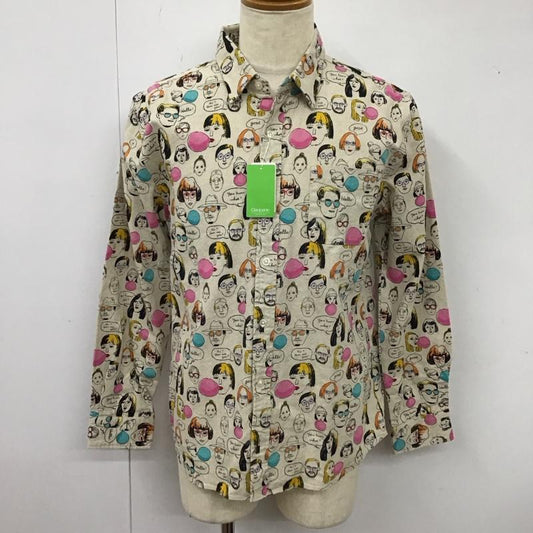 チャオパニック CIAOPANIC シャツ、ブラウス 長袖 長袖シャツ カラーシャツ ポケットシャツ 長袖カットソー プリントシャツ L プリント マルチカラー / マルチカラー /  メンズ USED 古着 中古 10114497