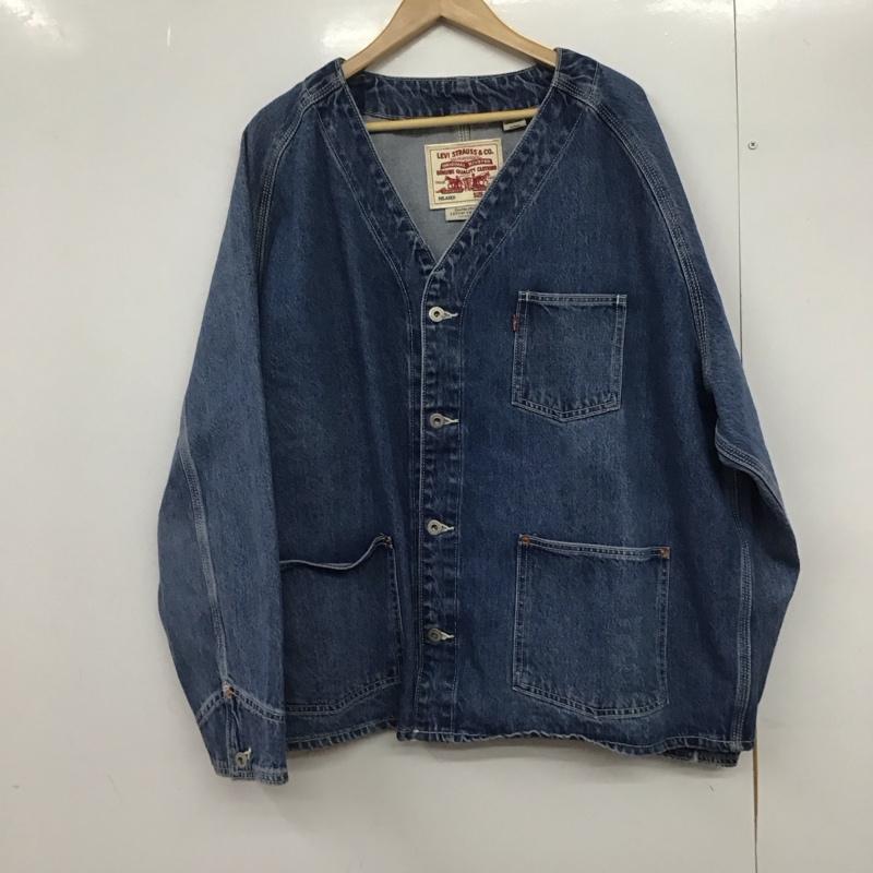 リーバイストラウスアンドコー Levi Strauss & co. ジャケット、上着 ジャンパー、ブルゾン デニム XL 無地 インディゴ / インディゴ /  メンズ USED 古着 中古 10146652