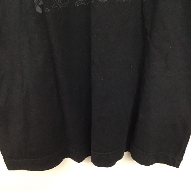 アディダス adidas Tシャツ 半袖 ed7043 Tシャツ プリントTシャツ 半袖カットソー M プリント 黒 / ブラック /  メンズ USED 古着 中古 10142402