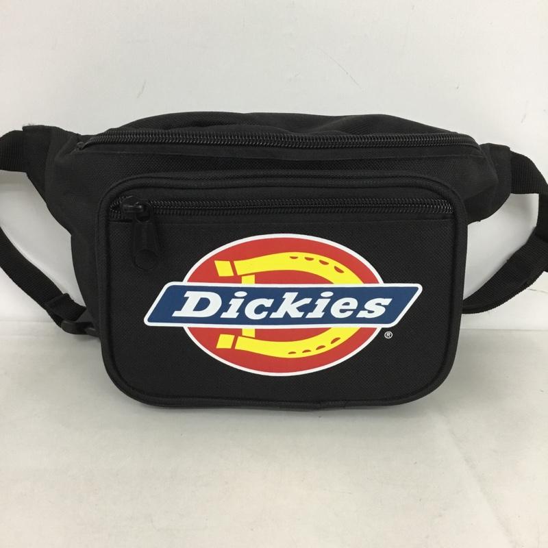 ディッキーズ Dickies ウエストバッグ ウエストバッグ ロゴ プリント 黒 / ブラック /  メンズ USED 古着 中古 10144359
