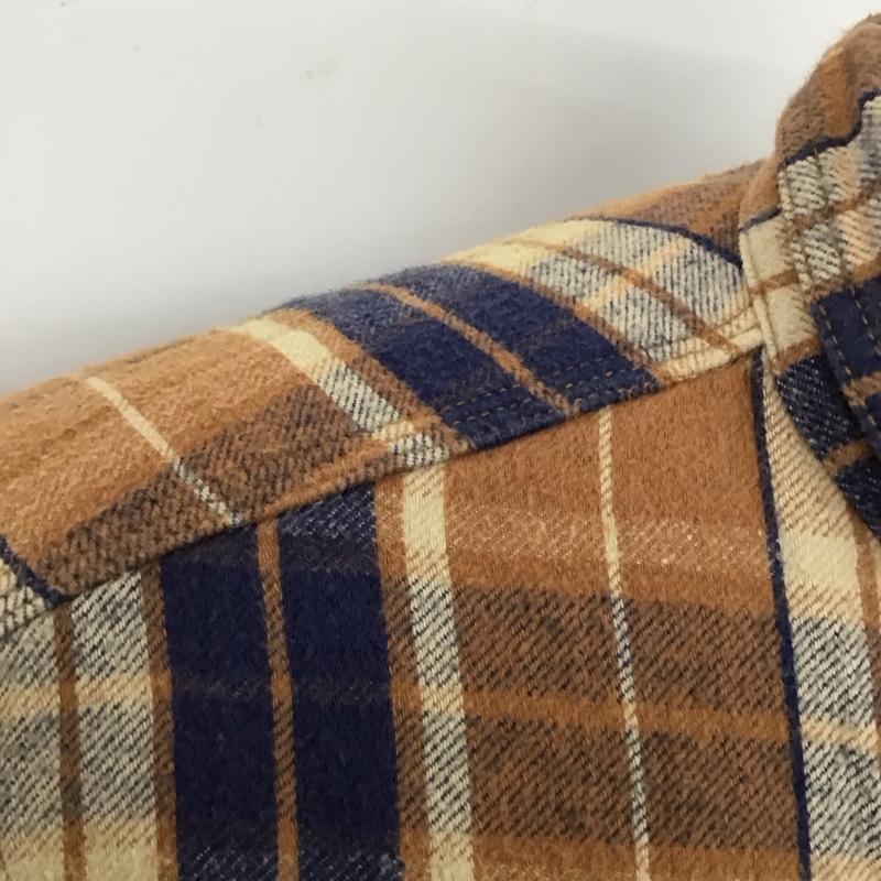 マナスタッシュ MANASTASH シャツ、ブラウス 長袖 XL チェック マルチカラー / マルチカラー /  メンズ USED 古着 中古 10123483