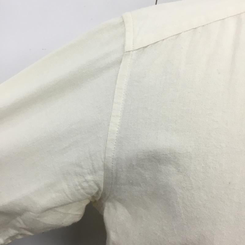 古着 USED シャツ、ブラウス 長袖 S1312-SS703 shares 3 ワンポイント アイボリー / アイボリー /  メンズ USED 古着 中古 10117667