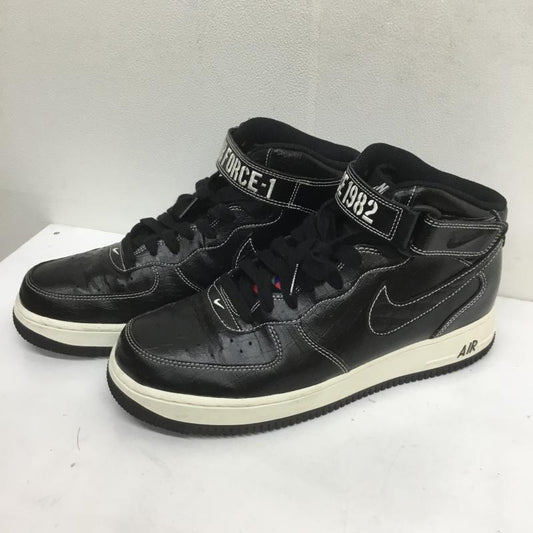 ナイキ NIKE スニーカー スニーカー AIR FORCE 1 MID  07 LX エア フォース 1 ミッド  07 LX DV1029-010 26.5cm ロゴ、文字 X アニマル柄 黒 / ブラック /  メンズ USED 古着 中古 10108154