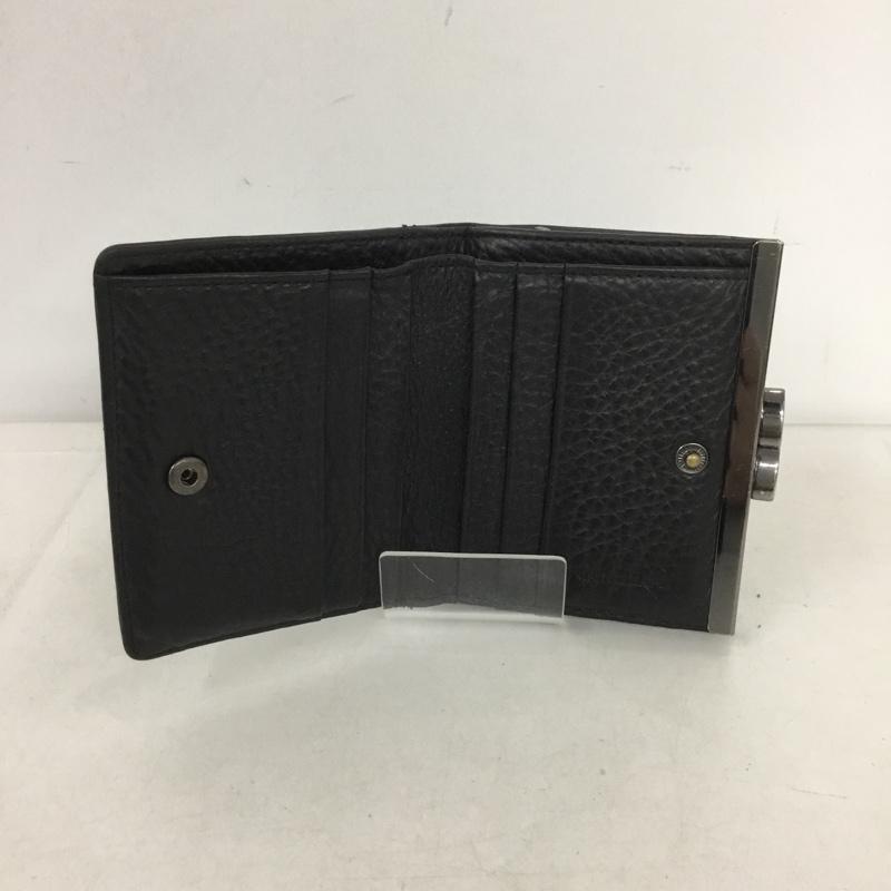 ステータスエンザイエティー STATUS ANXIETY 財布 二つ折り SA1891 ロゴ、文字 黒 / ブラック /  メンズ USED 古着 中古 10138847