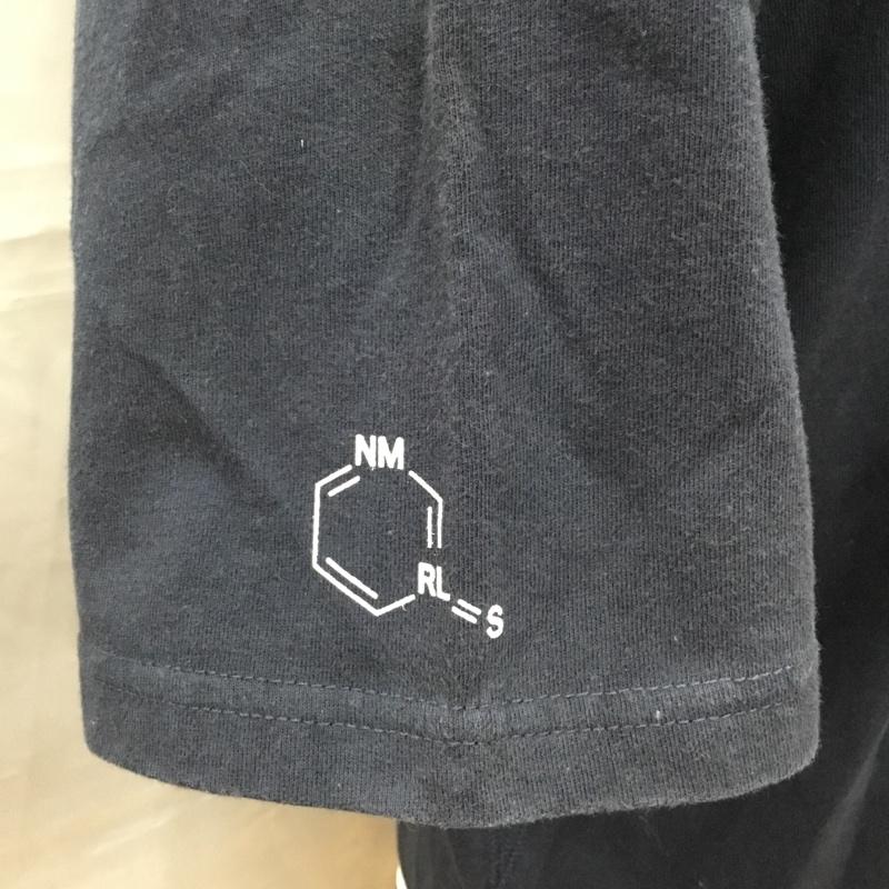 ヌメラルズ NUMERALS Tシャツ 半袖 半袖カットソー クルーネックカットソー 無地Tシャツ L 無地 紺 / ネイビー /  メンズ USED 古着 中古 10114607