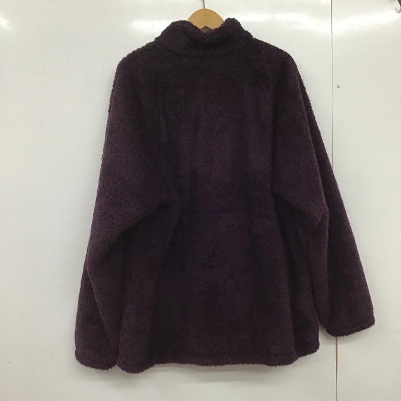 ユニクロ UNIQLO ジャケット、上着 ジャケット、ブレザー 341-480408 フリースジャケット NEEDLES コラボレーション XXL 無地 紫 / パープル /  メンズ USED 古着 中古 10146423