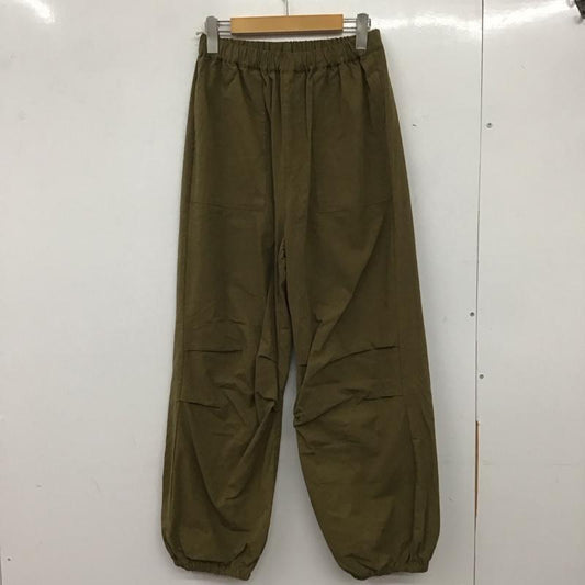 サマンサモスモス Samansa Mos2 ボトムス ボトムス 2400618 パラシュートパンツ M 無地 カーキ / カーキ /  レディース USED 古着 中古 10138898