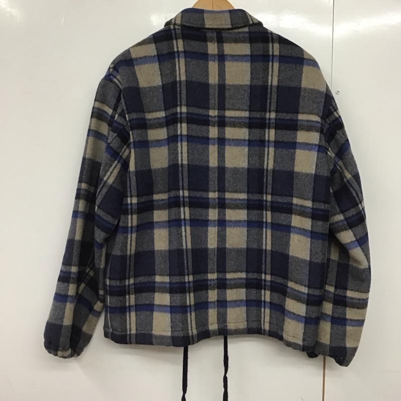 パブリックトウキョウ PUBLIC TOKYO ジャケット、上着 ジャケット、ブレザー シャツジャケット チェック アウター フロントボタン 1 チェック マルチカラー / マルチカラー /  メンズ USED 古着 中古 10142393