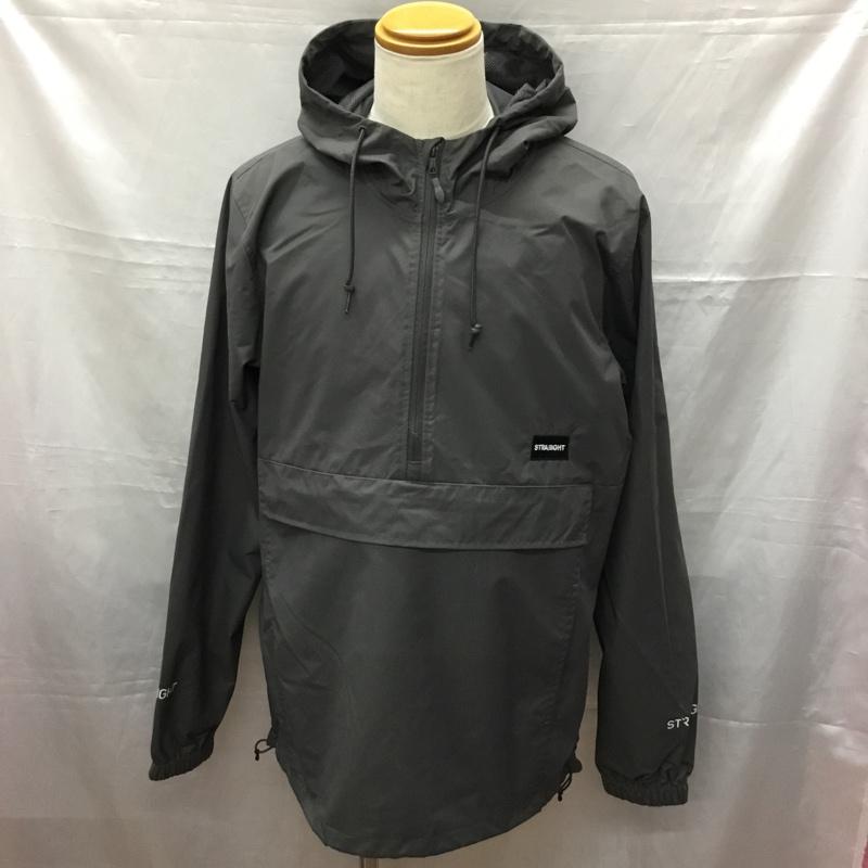 ストレイト STRAIIIGHT ジャケット、上着 ジャンパー、ブルゾン L 無地 灰 / グレー /  メンズ USED 古着 中古 10113938