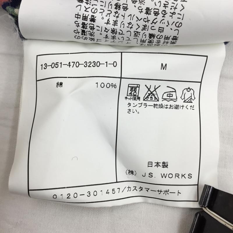 ジャーナルスタンダードホームステッド JOURNAL STANDARD J.S HOMESTEAD シャツ、ブラウス 半袖 JORNAL STANDERD HOMESTEAD 13-051-470-3230-1-0 M 総柄 紺 / ネイビー / X 赤 / レッド / X 緑 / グリーン /  メンズ USED 古着 中古 10130246