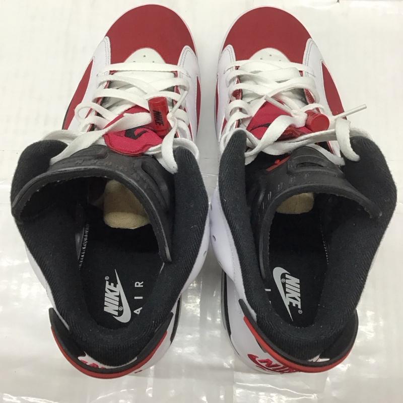 ナイキ NIKE スニーカー スニーカー CT8529 106 AIR JORDAN 6 RETRO 28.5cm 箱有 28.5cm ロゴ、文字 白 / ホワイト / X 黒 / ブラック / X 赤 / レッド /  メンズ USED 古着 中古 10113419