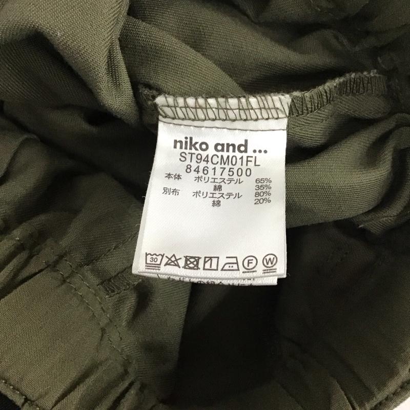 ニコアンド niko and... ボトムス ボトムス L 無地 カーキ / カーキ /  レディース USED 古着 中古 10131605