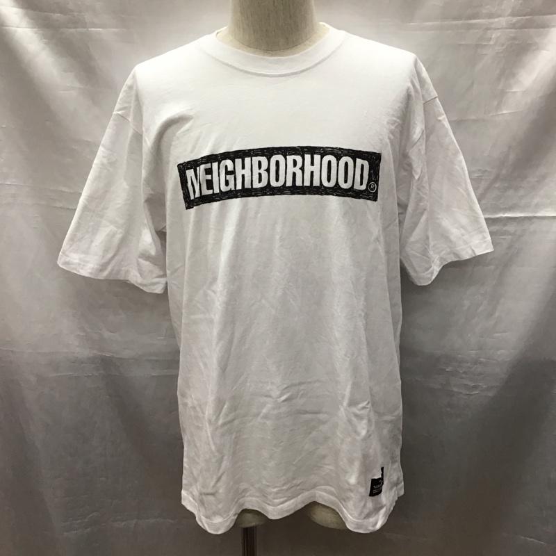 ショット schott Tシャツ 半袖 半袖カットソー プリントTシャツ クルーネックカットソー M プリント 白 / ホワイト /  メンズ USED 古着 中古 10120537